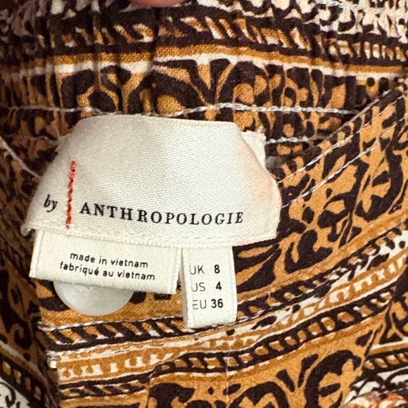 Anthropologie Earthy Patterned Trousers - Picture 2 of 4